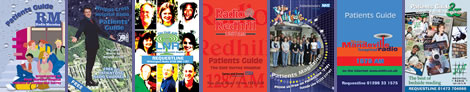 Hospital Radio magazine covers